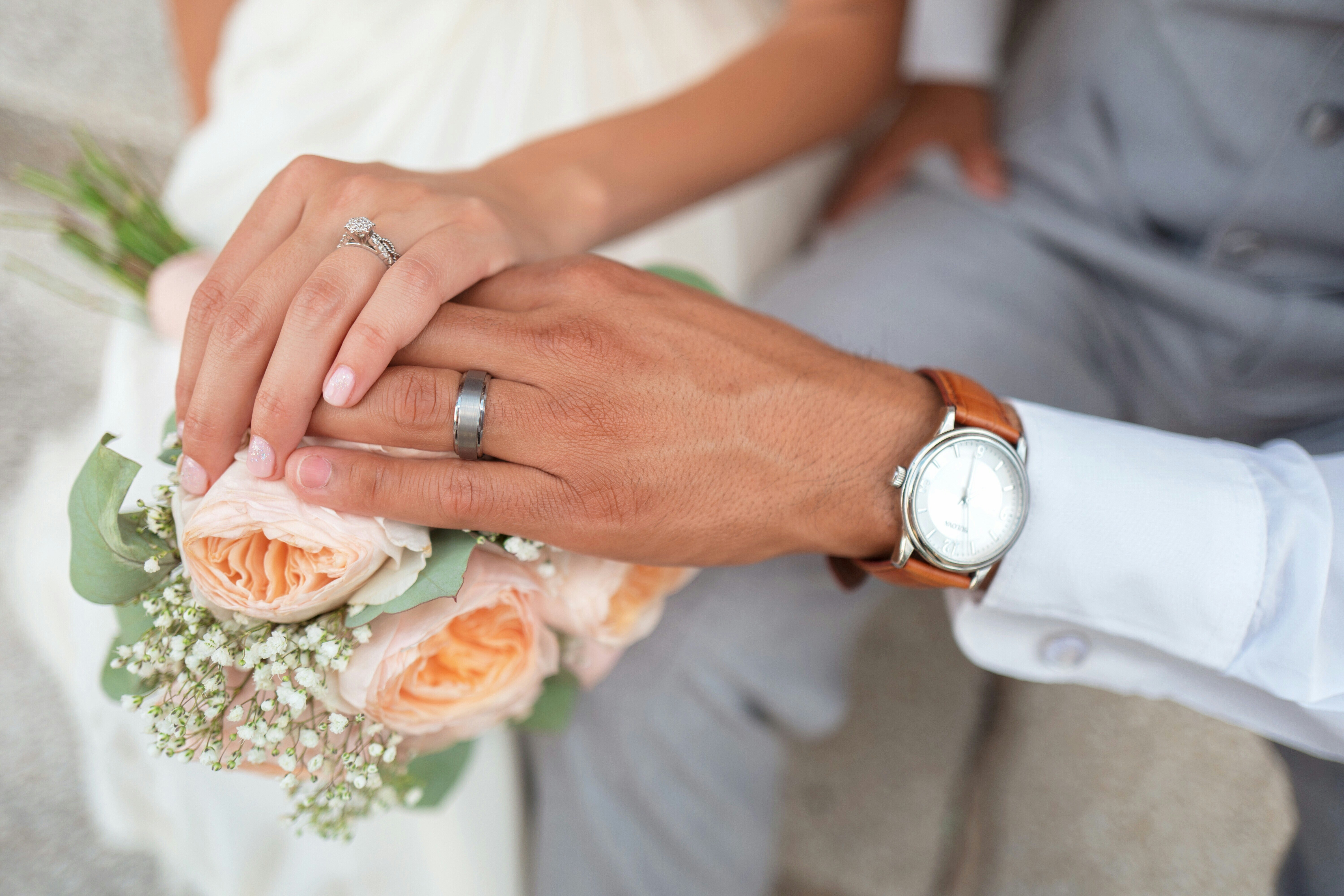 Marriage of Louise Bilicke and Oramil McHenry at the Ross House hotel