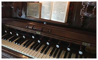 Piano at the mansion